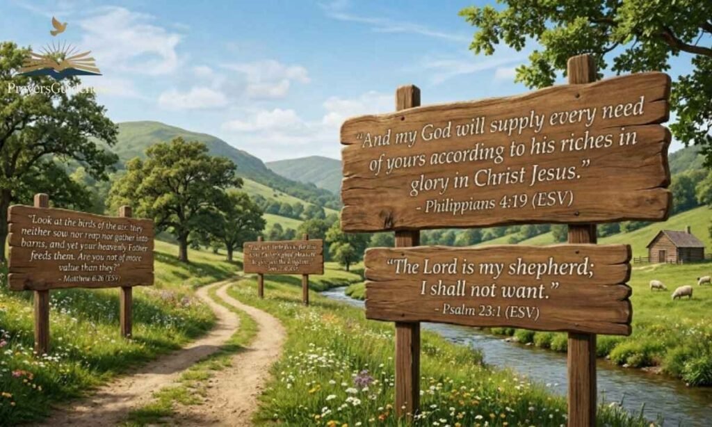 Bible Verses on God's Provision