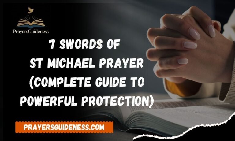 7 Swords of St Michael Prayer (Complete Guide to Powerful Protection)