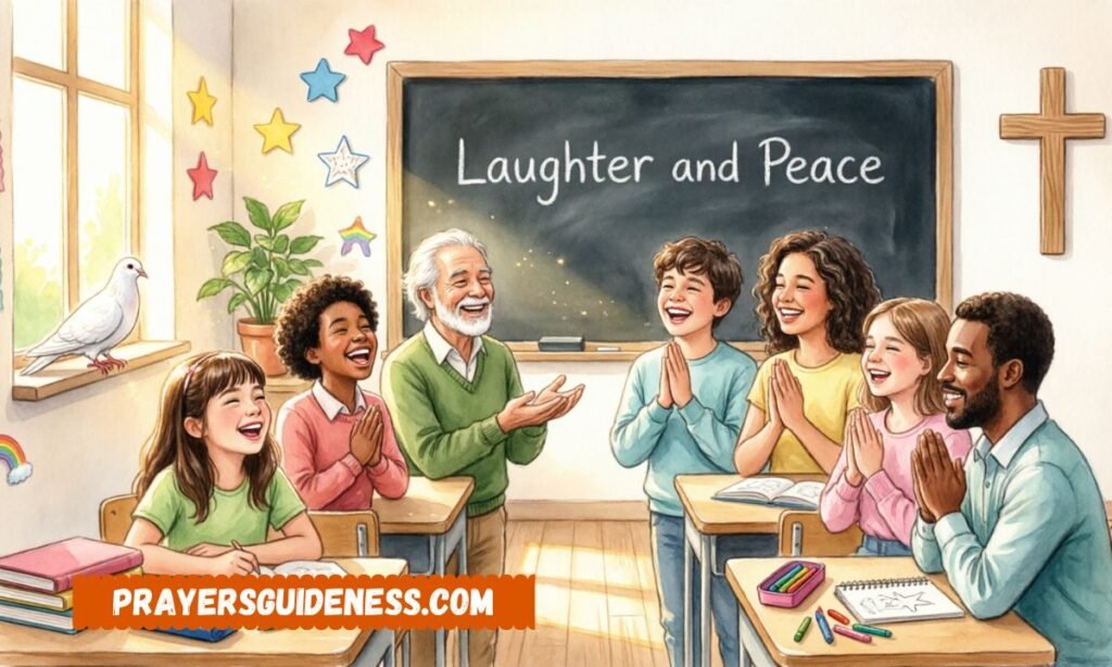 A Prayer for Laughter and Peace in the Classroom