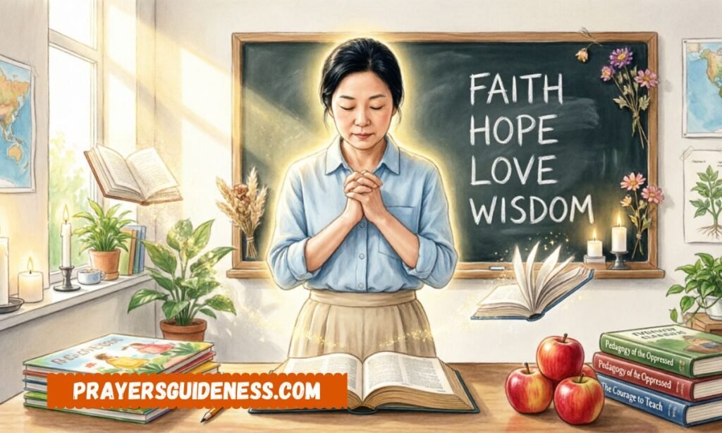 A Prayer for Teachers' Health and Energy