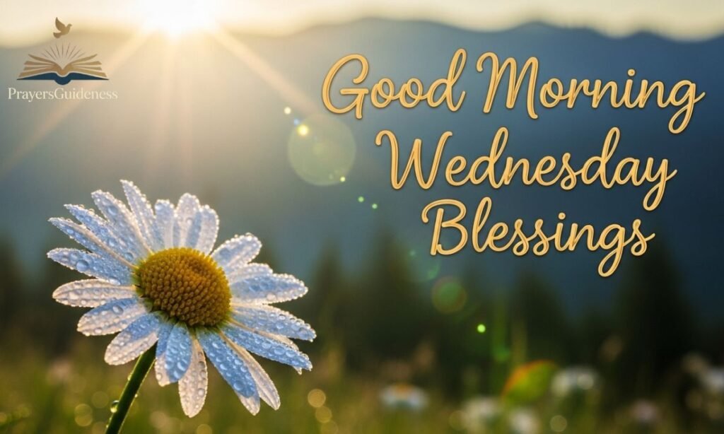 Beautiful Good Morning Wednesday Blessings Images to Share