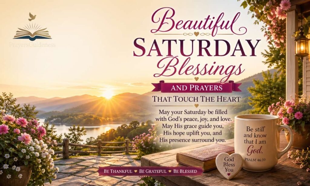 Beautiful Saturday Blessings and Prayers
