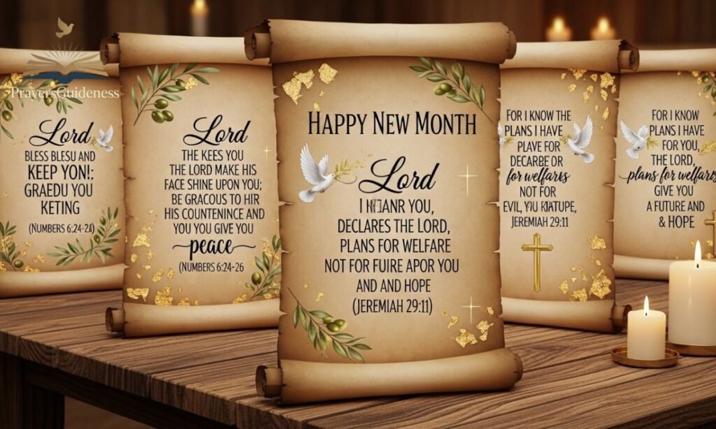 Biblical Happy New Month Prayer Messages