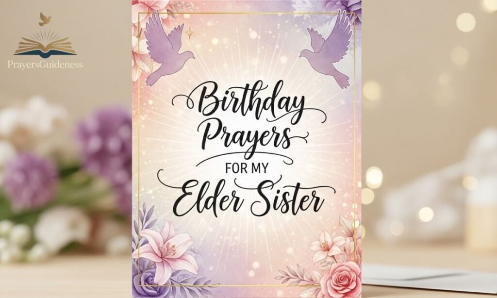 Birthday Prayers for My Elder Sister