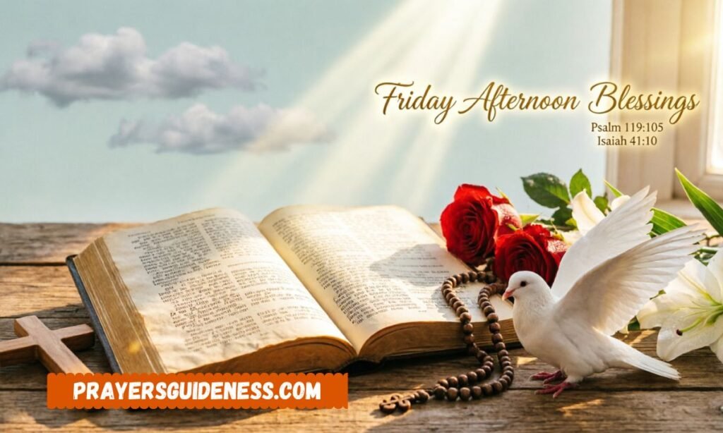 Friday Afternoon Blessings Bible Verses