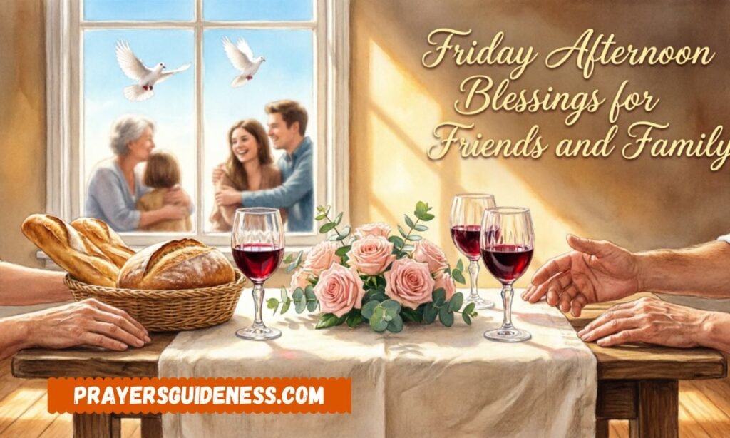 Friday Afternoon Blessings for Friends and Family