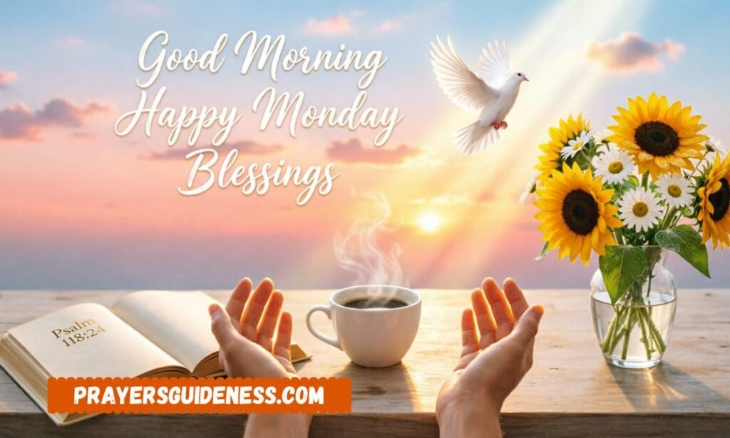 Good Morning Happy Monday Blessings