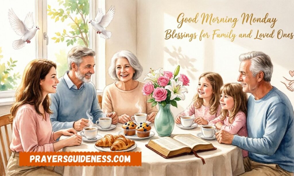Good Morning Monday Blessings for Family and Loved Ones