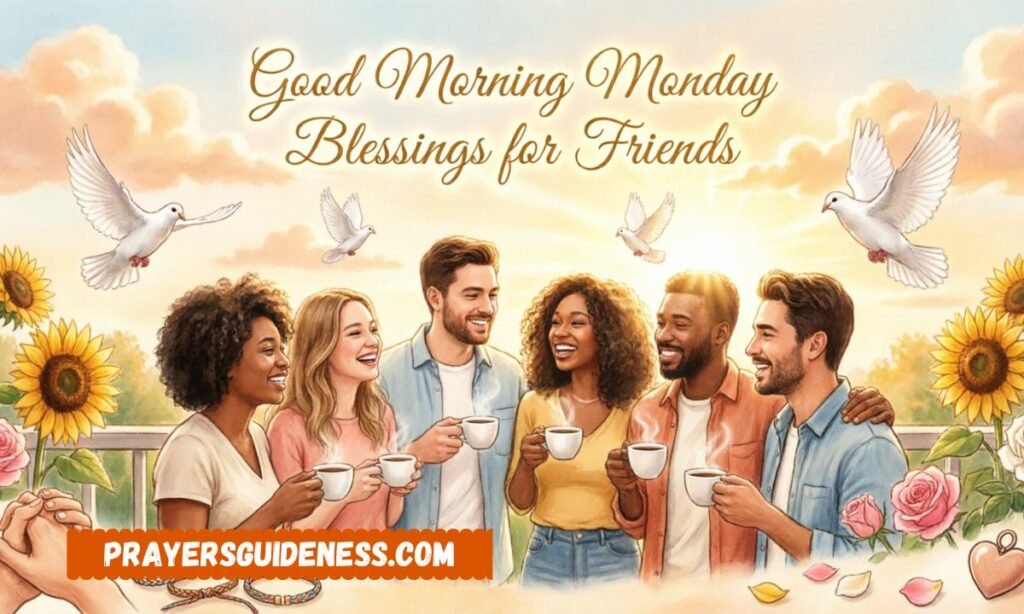 Good Morning Monday Blessings for Friends