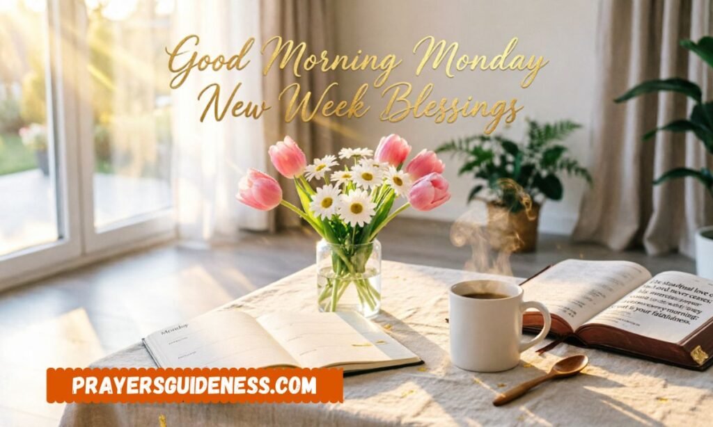 Good Morning Monday New Week Blessings