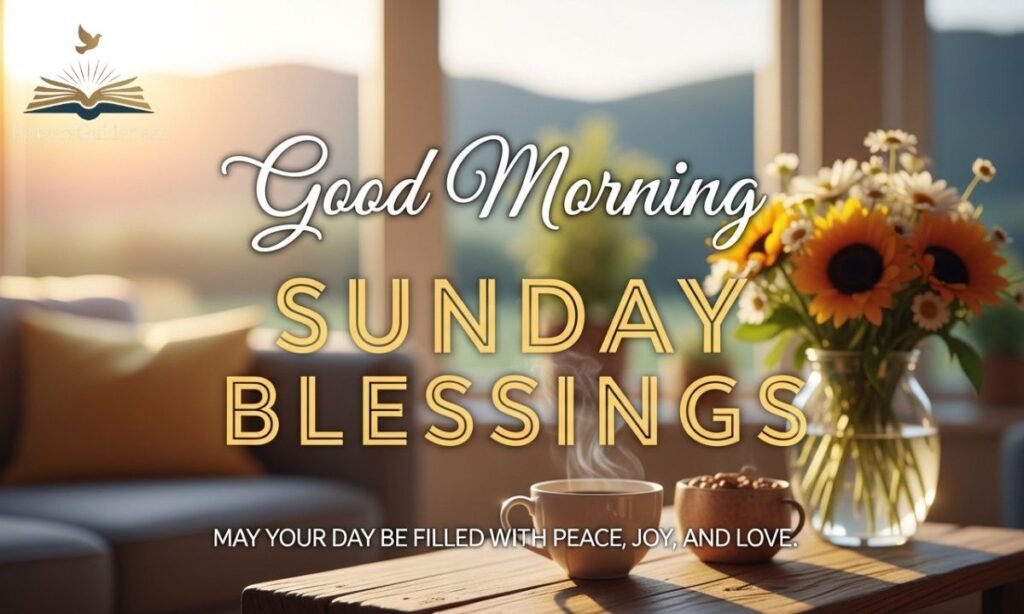 Good Morning Sunday Blessings Quotes