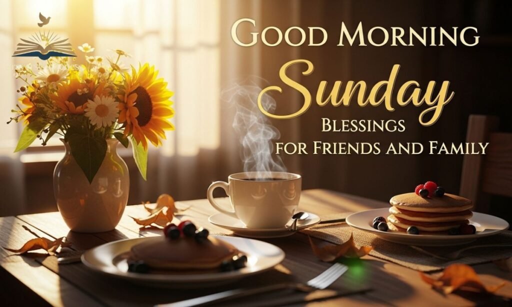 Good Morning Sunday Blessings for Friends and Family