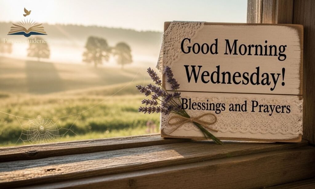 Good Morning Wednesday Blessings and Prayers