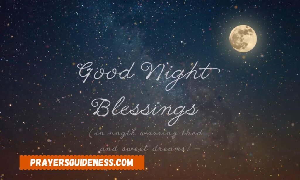 Good Night Blessings Images and Quotes