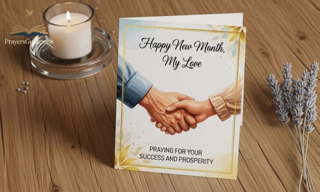 Happy New Month Prayer to My Boyfriend for Success and Prosperity