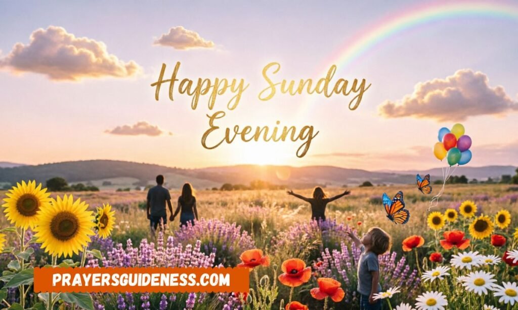 Happy Sunday Evening Wishes to Spread Joy and Positivity