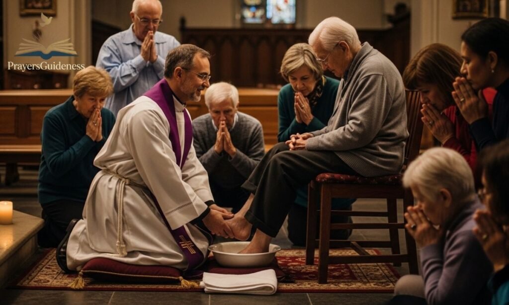 Holy Thursday Foot Washing