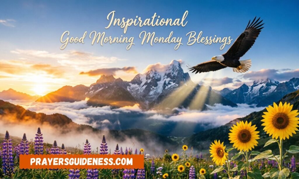 Inspirational Good Morning Monday Blessings