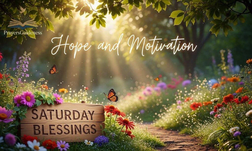 Inspirational Saturday Blessings for Hope