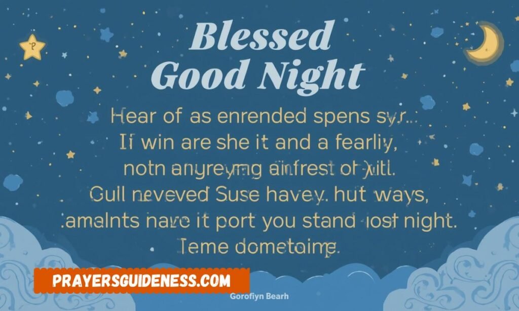 Positive Affirmations for a Blessed Good Night