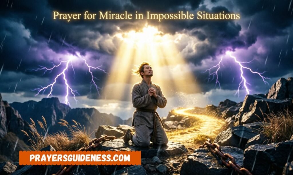 Prayer for Miracle in Impossible Situations