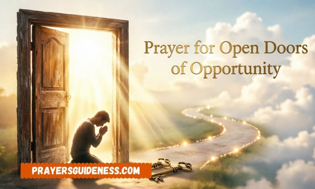Prayer for Open Doors of Opportunity