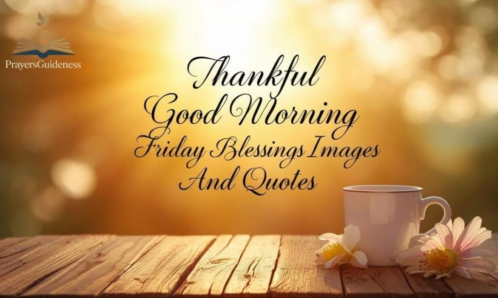 Thankful Good Morning Friday Blessings Images And Quotes