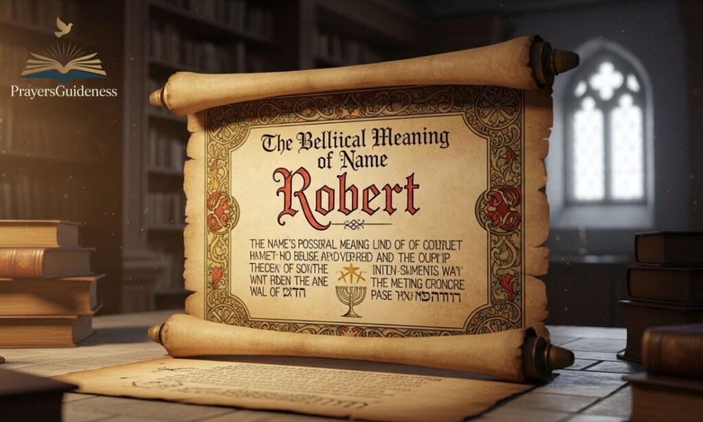 The Biblical Meaning of Name Robert