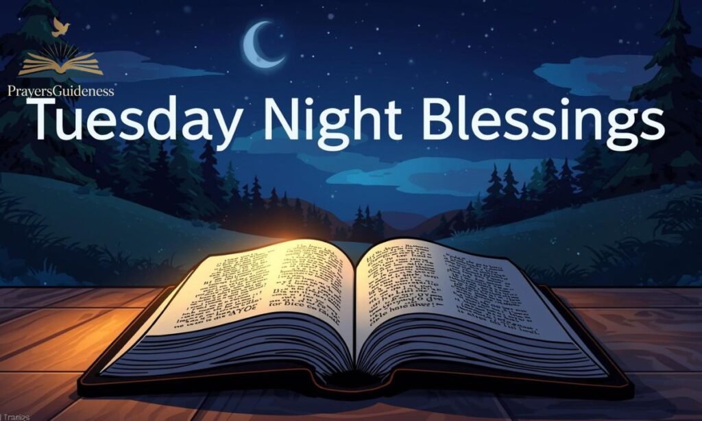 Tuesday Night Blessings Bible Verses