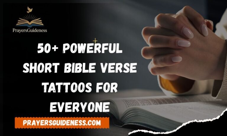 50+ Powerful Short Bible Verse Tattoos For Everyone