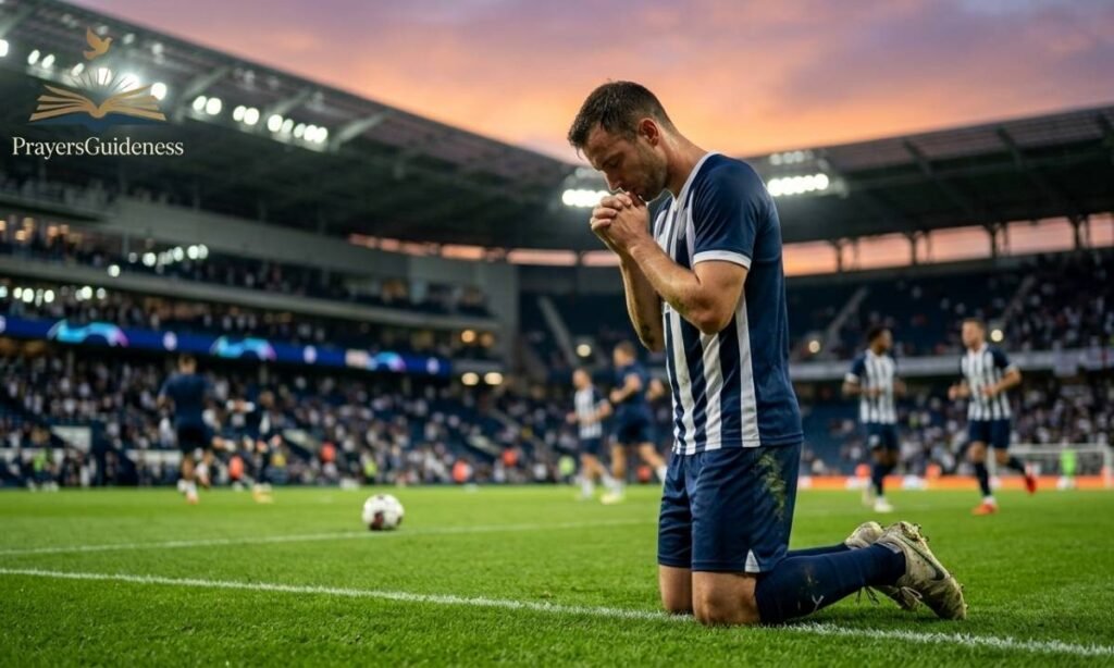Athlete's Prayer for Soccer Matches