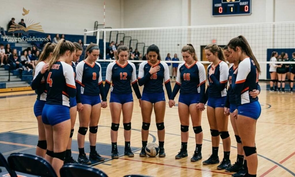 Athlete's Prayer for Volleyball Games