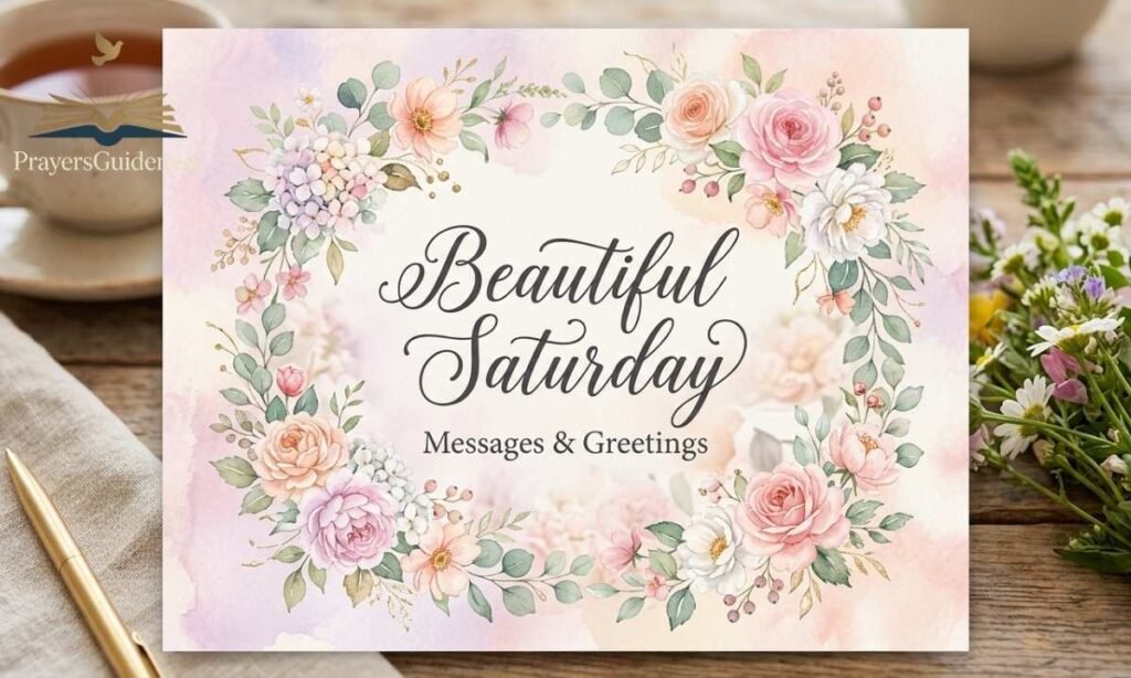 Beautiful Saturday Messages & Greetings