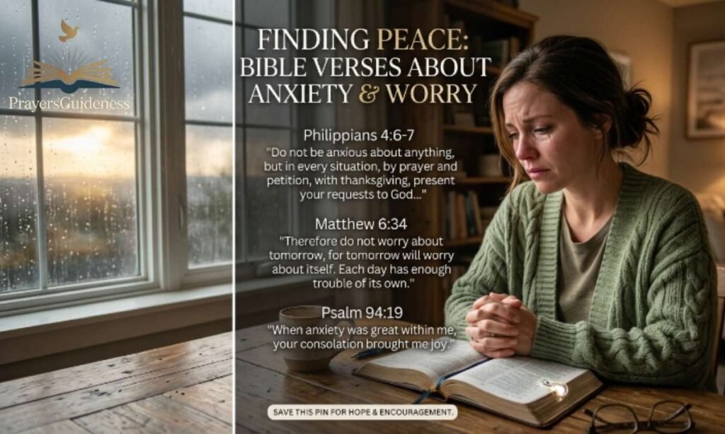 Bible Verses About Anxiety and Worry