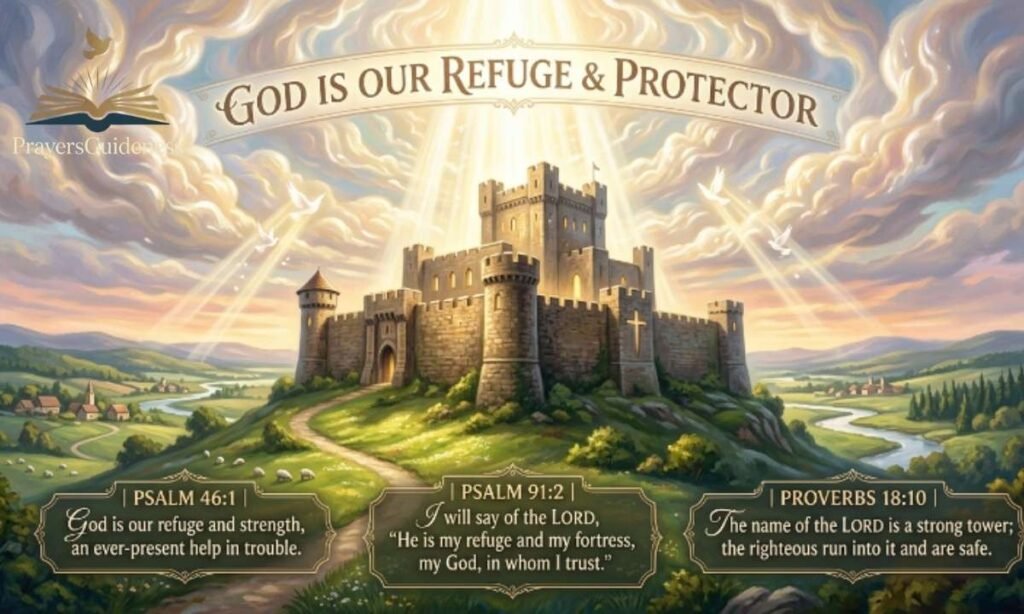 Bible Verses About God Being Your Refuge and Protector