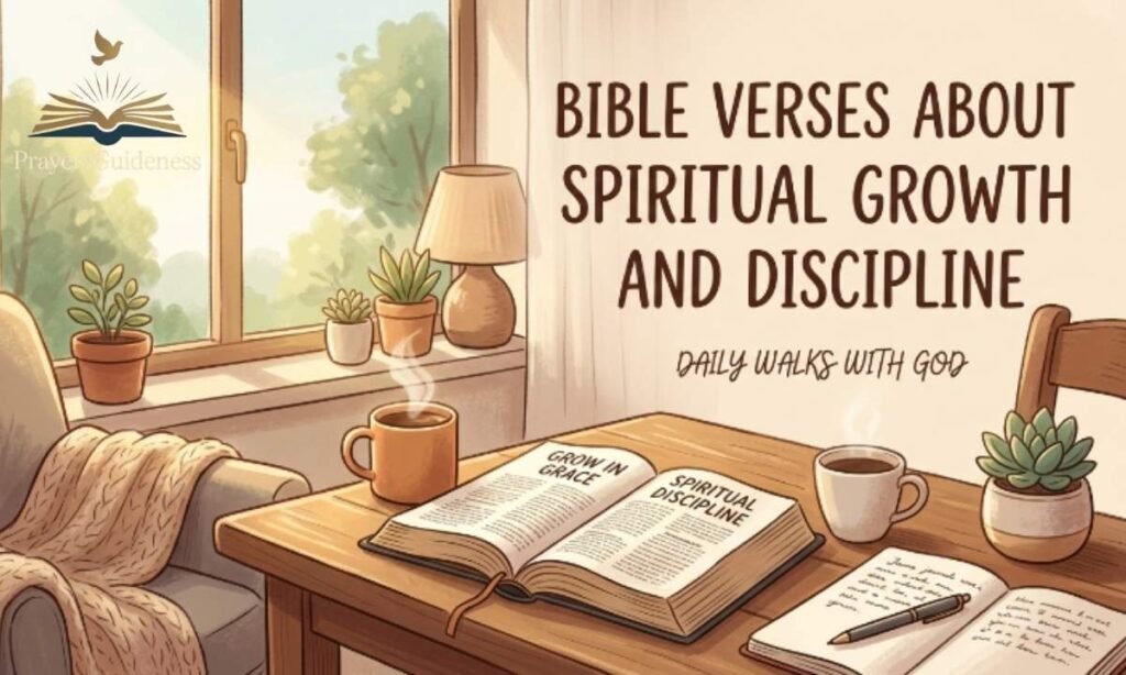 Bible Verses About Spiritual Growth and Discipline