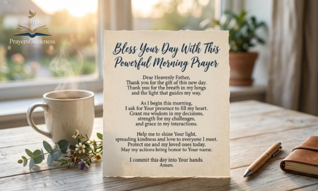 Bless Your Day With This Powerful Morning Prayer
