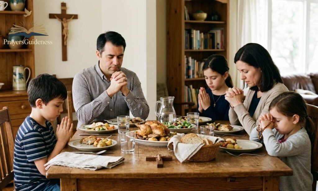 Catholic Prayer Before Eating
