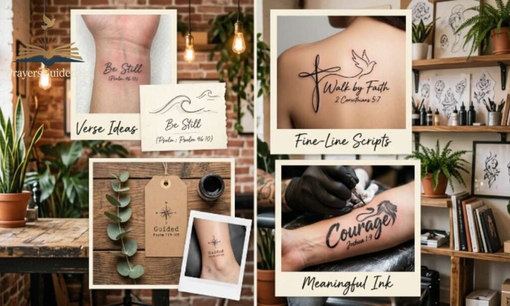 Creative Short Bible Verse Tattoo Ideas