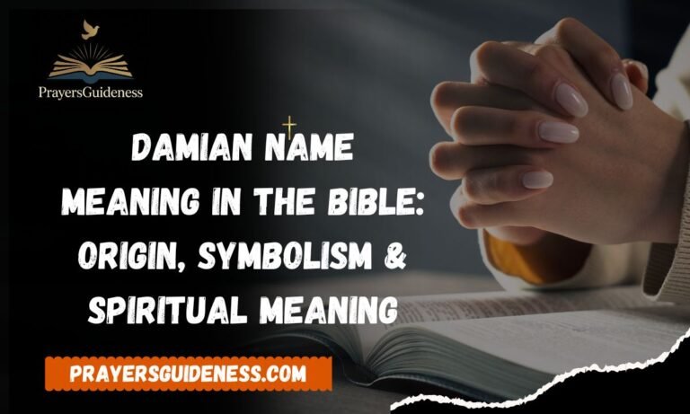 Damian Name Meaning in the Bible
