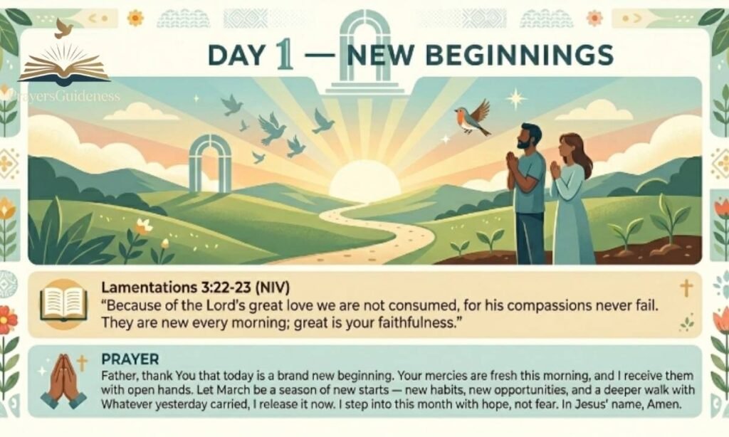 Day 1 — New Beginnings