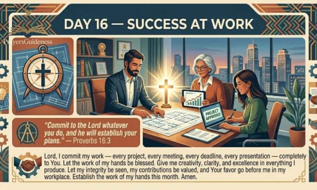 Day 16 — Success at Work