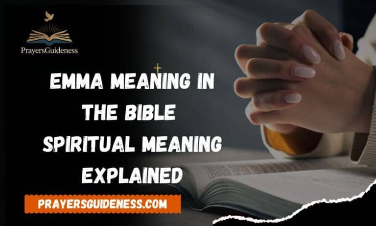Emma Meaning in the Bible