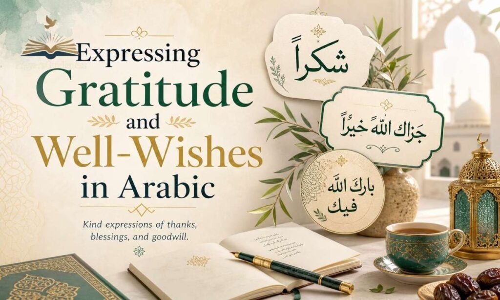 Expressing Gratitude and Well-Wishes in Arabic