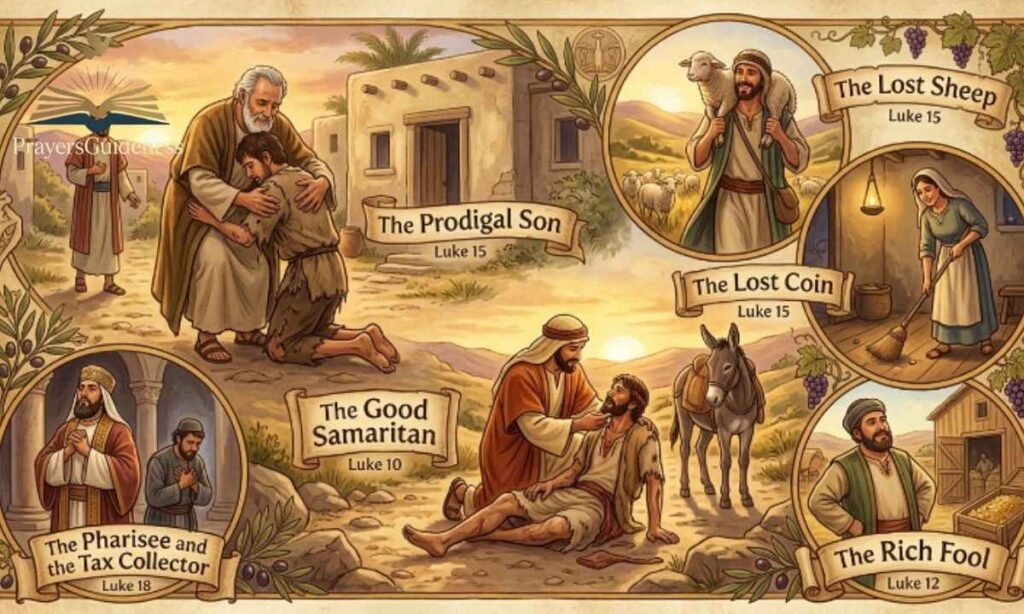 Famous Parables and Scriptures in the Book of Luke