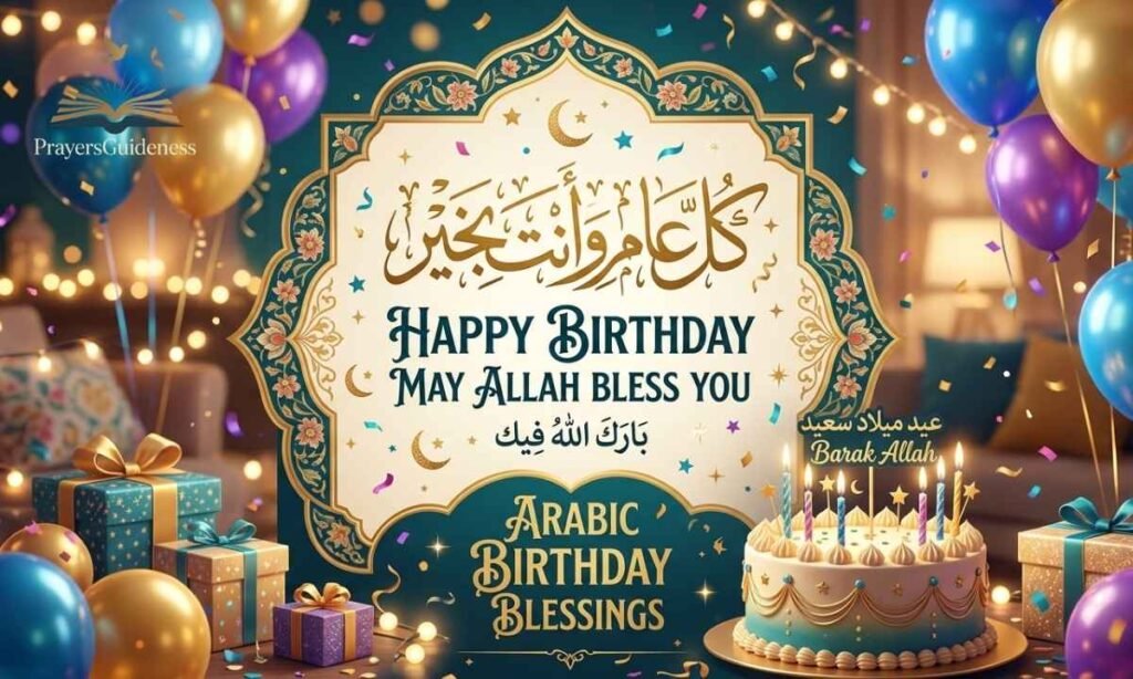 Happy Birthday May Allah Bless You