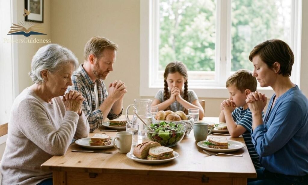 Lunch Prayer Before Eating