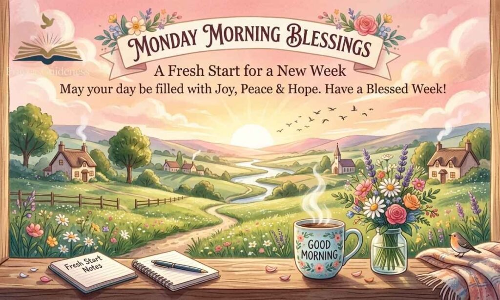 Monday Morning Blessings for a Fresh Start