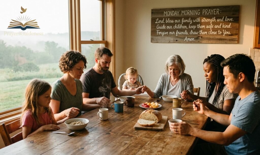 Monday Morning Prayer for Family, Children, and Friendships