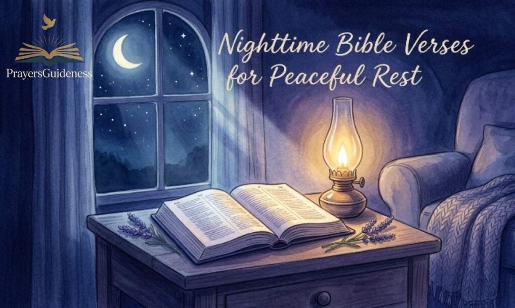 Nighttime Bible Verses for Peaceful Rest